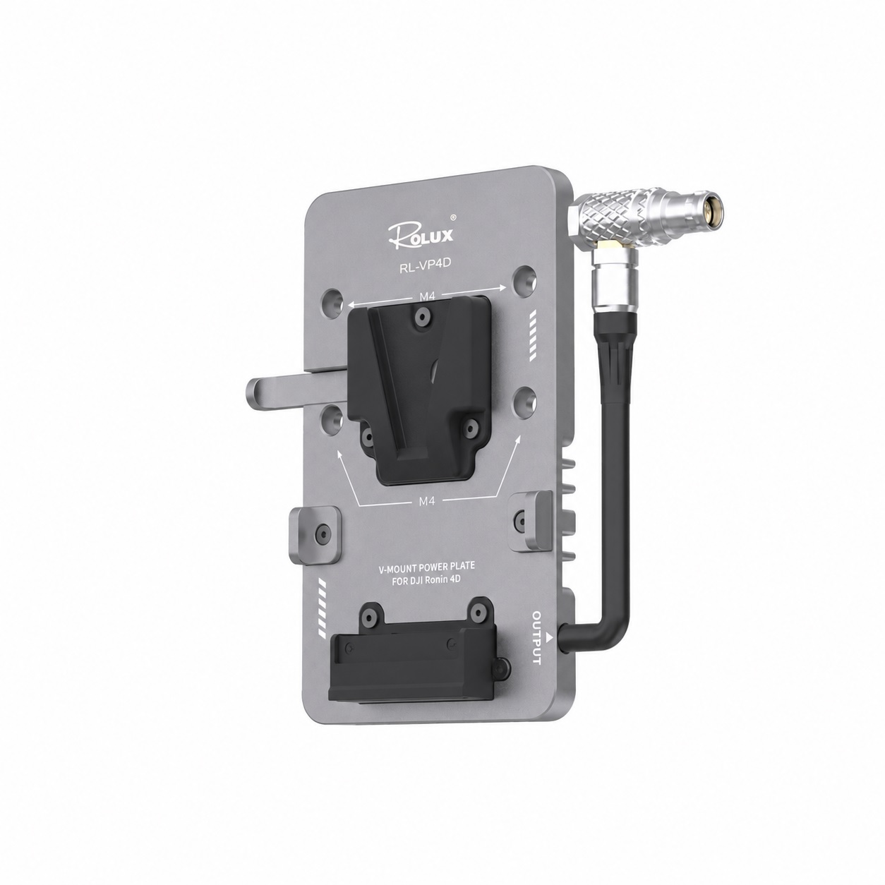 Rolux V-mount-batteriplade RL-VP4D til DJI Ronin 4D