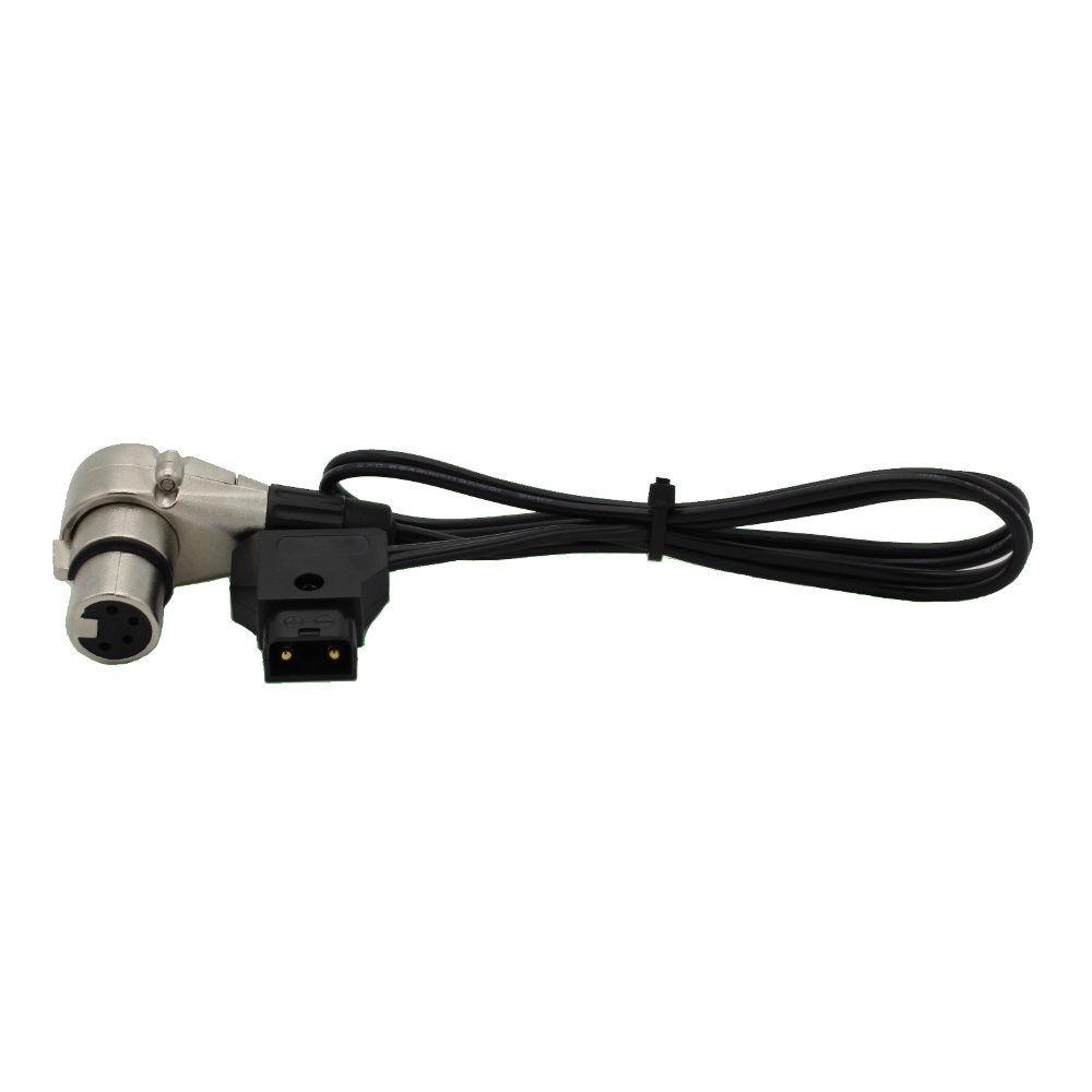 Rolux kabel 4-pin XLR hun til D-tap han RL-C5