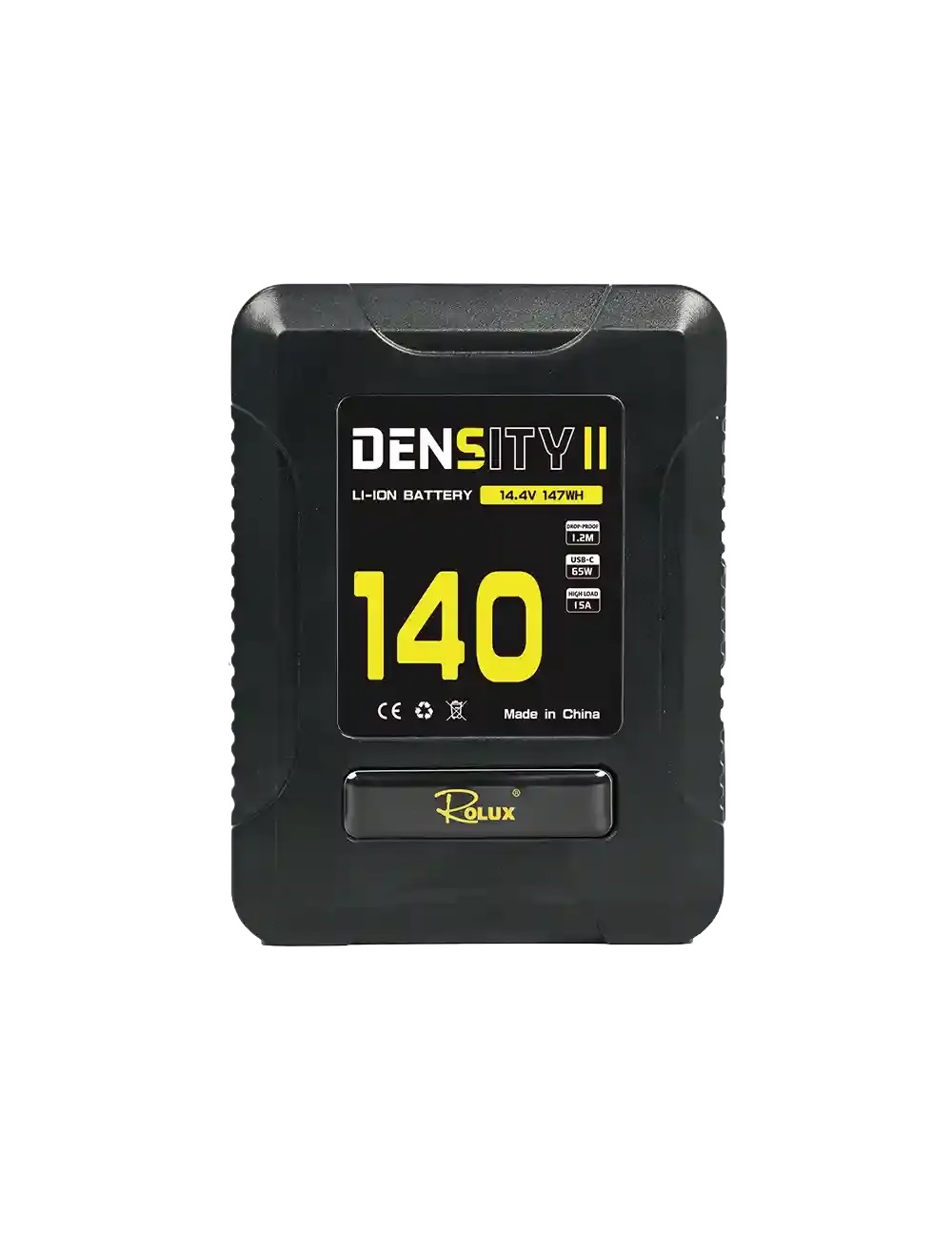 Rolux V-mount batteri Density II med USB-C og D-Tap