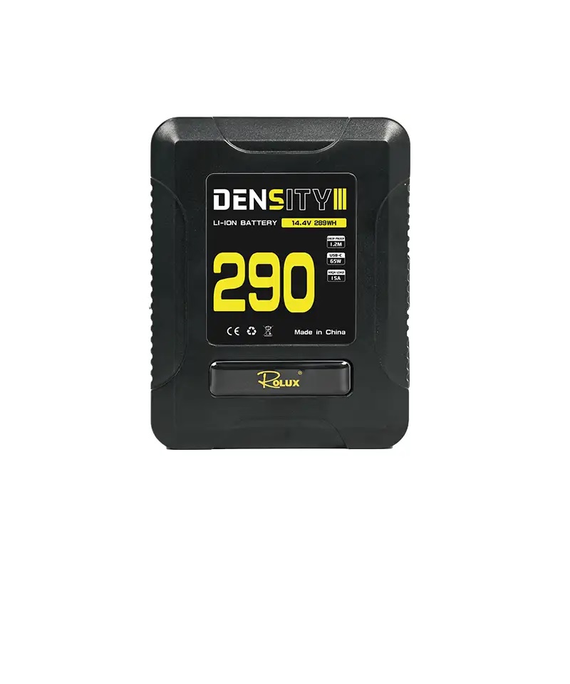 Rolux V-mount-batteri Density III 290Wh 14,4V 20100mAh