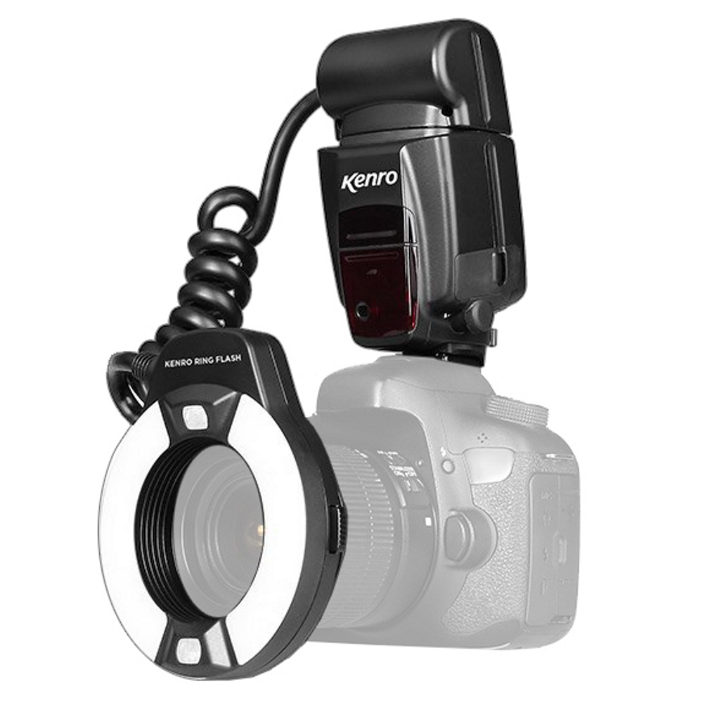 Kenro TTL makroringblitz KFL201N til Nikon