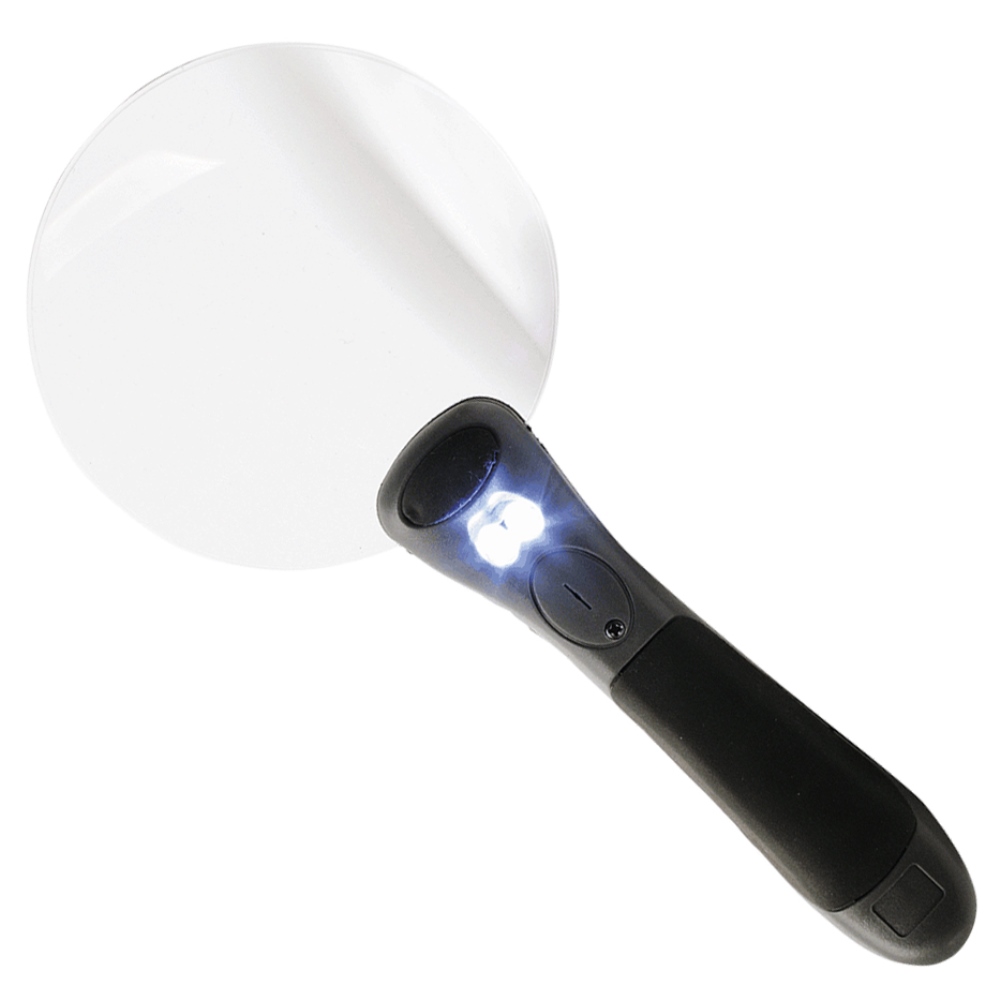 Konus håndlup Lux-90 2,5x med LED