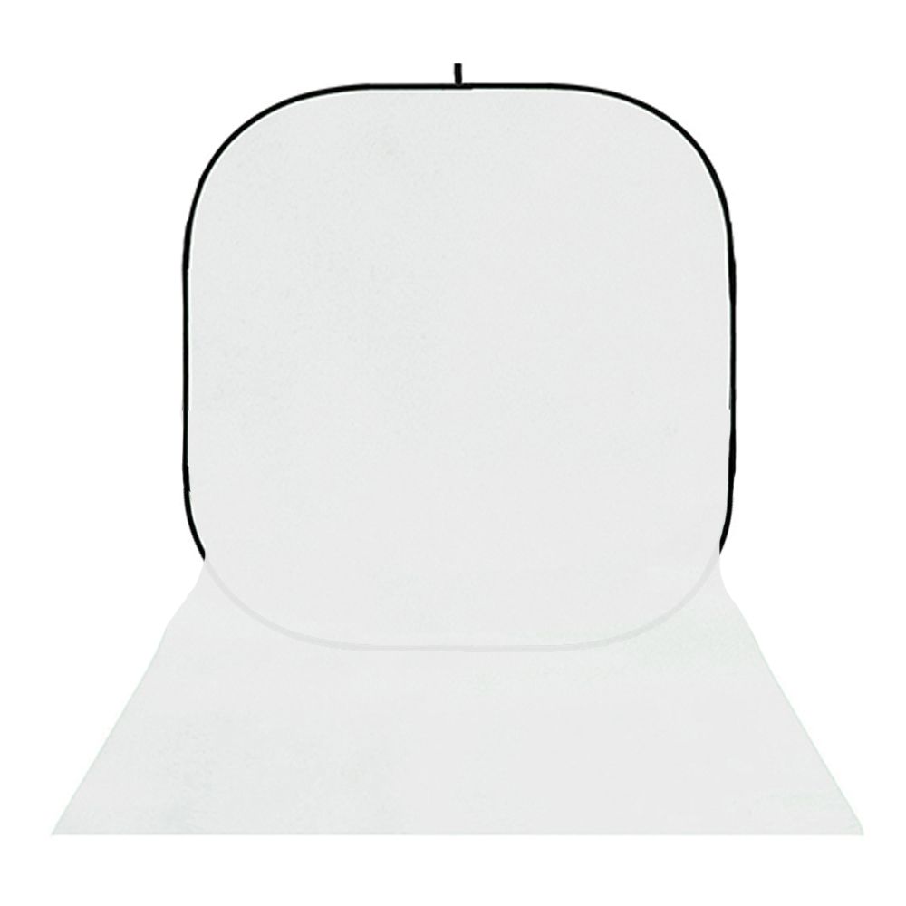 StudioKing foldbar fotobaggrund BBT-01 hvid 150x400 cm