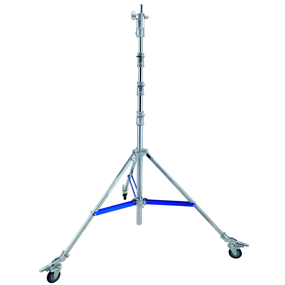 StudioKing kraftigt lampestativ på hjul FPT-3805 424 cm