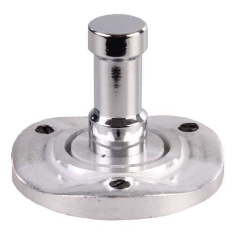 StudioKing spigot med monteringsplade 3/8" han