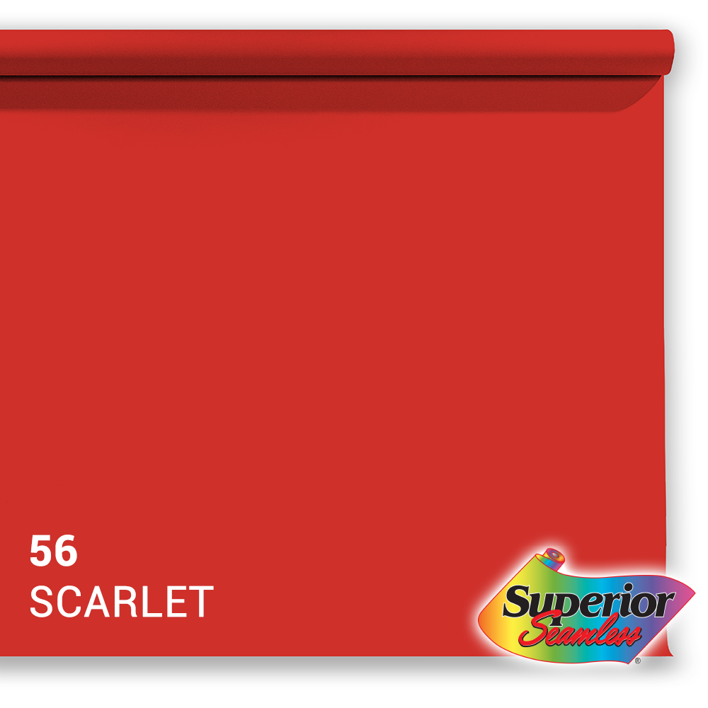 Superior baggrundspapir 56 Scarlet 1,35 x 11 m
