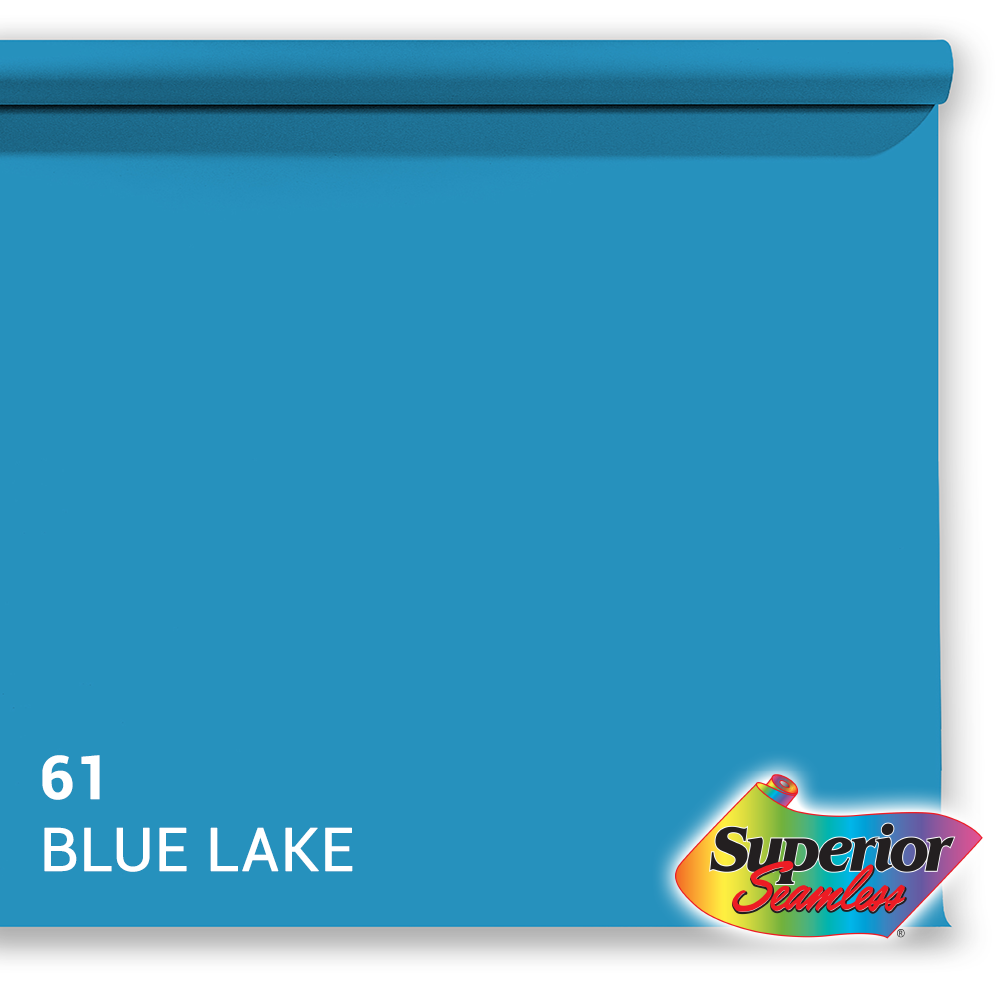 Superior baggrundspapir 61 Blue Lake 1,35 x 11 m