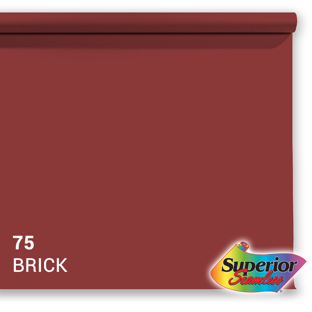 Superior baggrundspapir 75 Brick 1,35 x 11 m