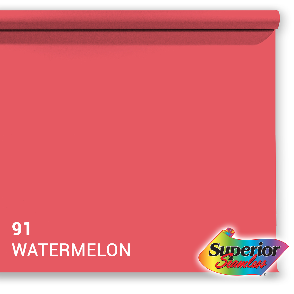 Superior baggrundspapir 91 Watermelon 1,35 x 11 m