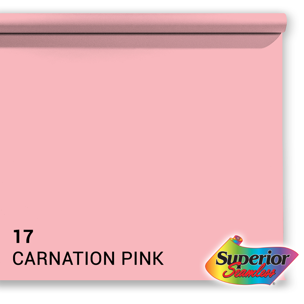 Superior baggrundspapir 17 Carnation Pink 2,72 x 11 m