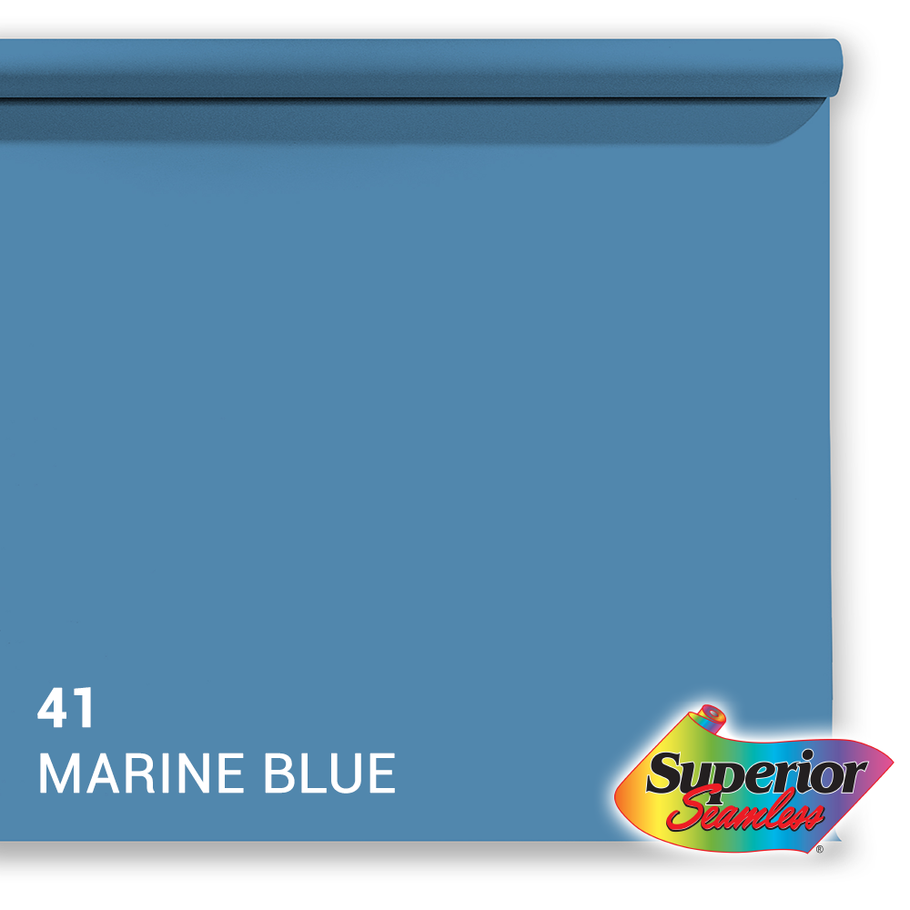 Superior baggrundspapir 41 Marine Blue 2,72 x 11 m
