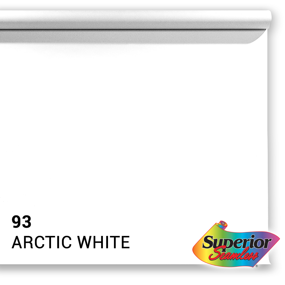 Superior baggrundspapir 93 Arctic White 2,72 x 25 m