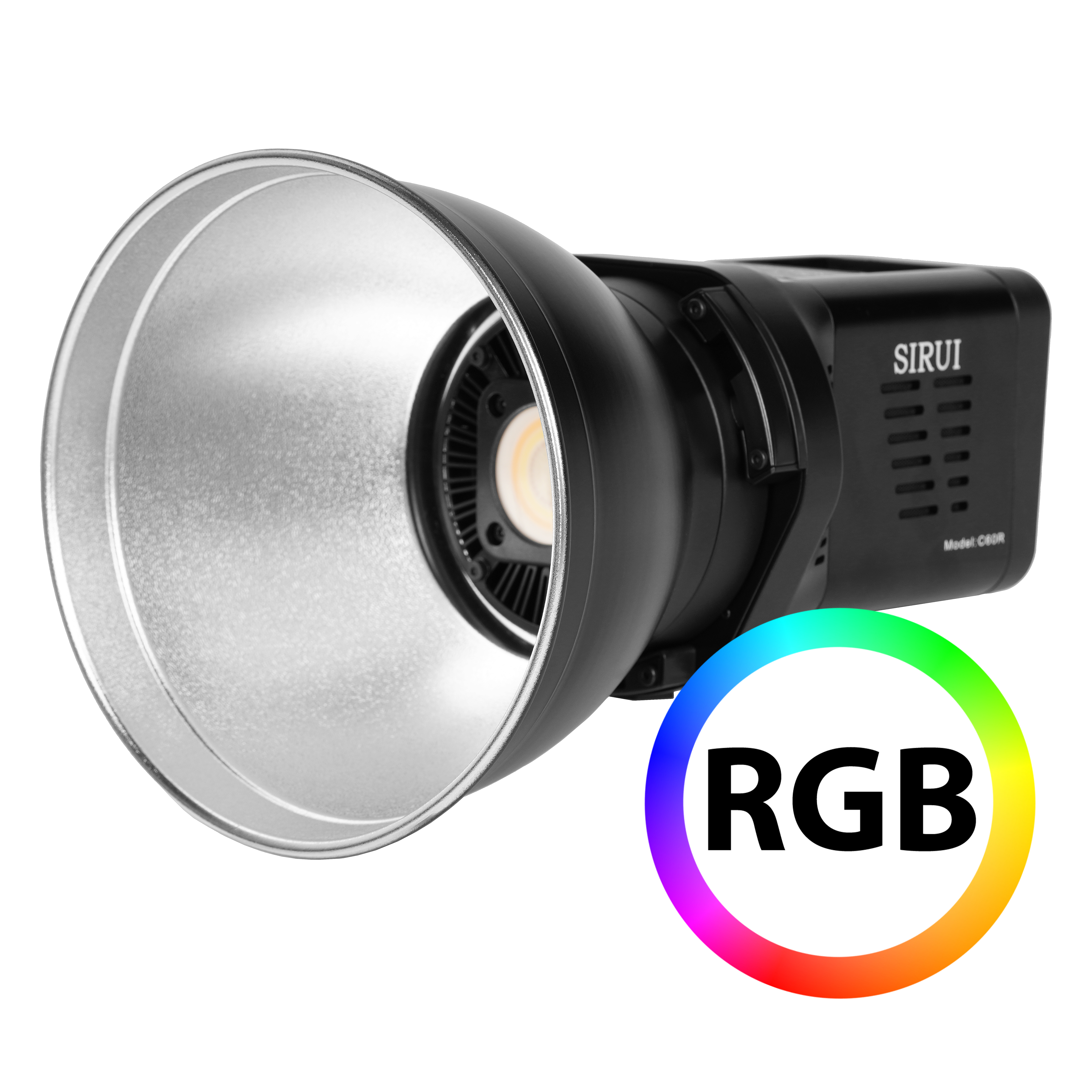 Sirui RGB LED-spotlampe C60R