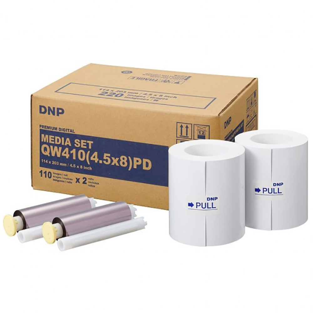 DNP fotopapir 220 print Premium 11x20 til DP-QW410