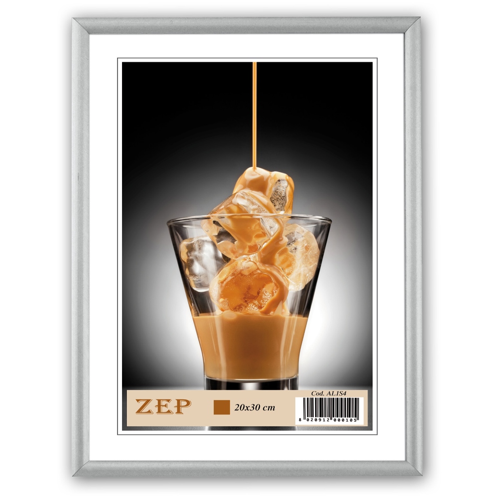 Zep fotoramme AL1S15 sølv, 20x25 cm