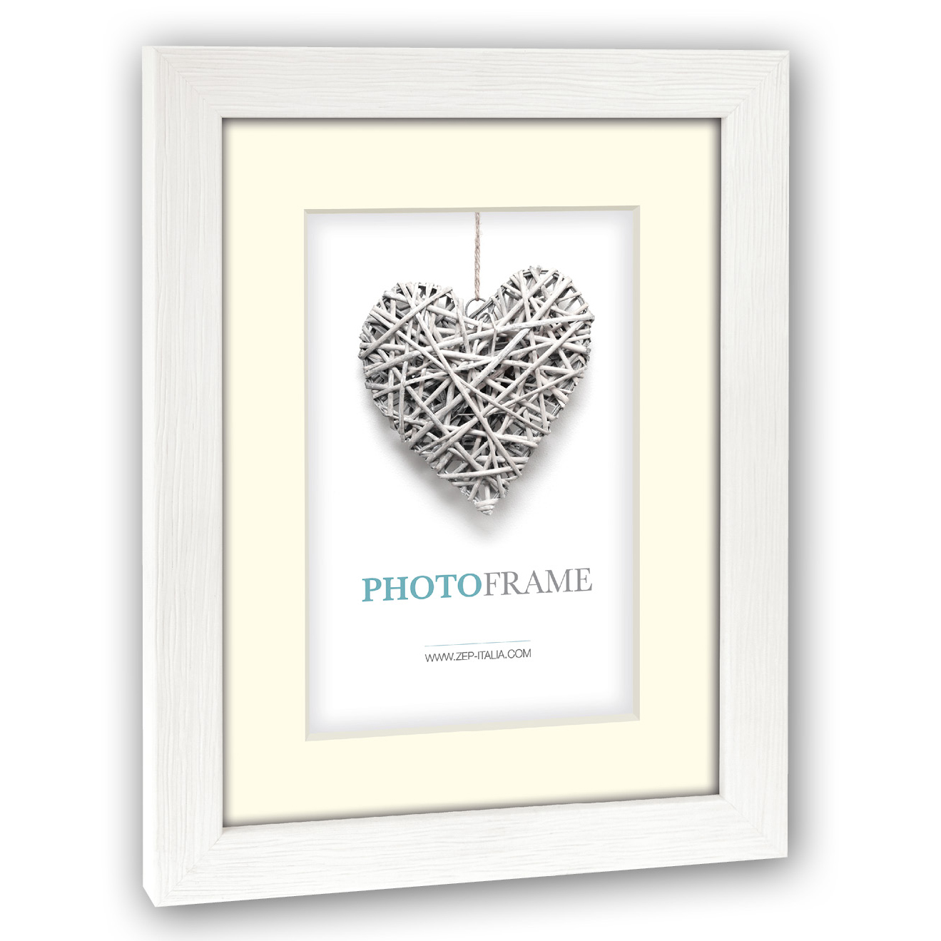 Zep fotoramme V32464 Regent 4 hvid, 7x10 / 10x15 cm