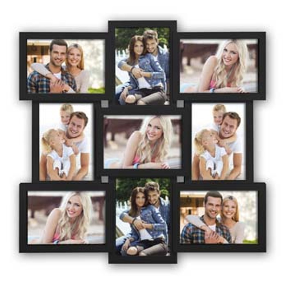 Zep Italia collageramme XB14B Santander Black sort, 9 fotos i 13x18 cm