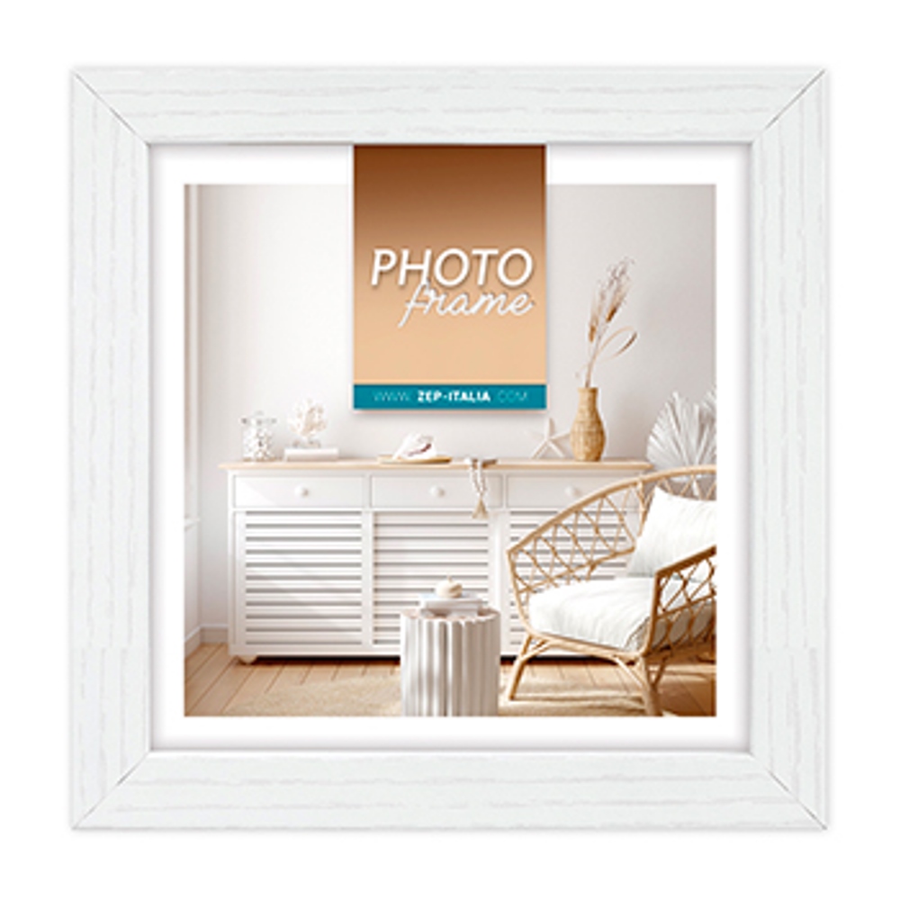 Zep fotoramme V33153 Vivan 3 hvid, 15x15 cm
