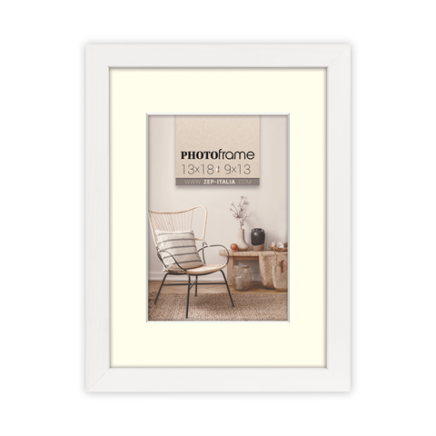 Zep Italia fotoramme V4554W Malmo hvid, 30x40 / 40x50 cm