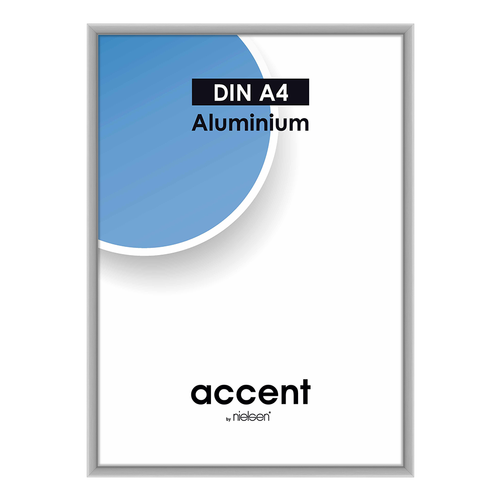 Nielsen fotoramme 51324 Accent frostet sølv, 15x20 cm
