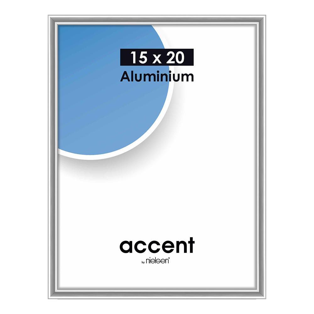 Nielsen fotoramme 53425 Accent stålgrå, 18x24 cm
