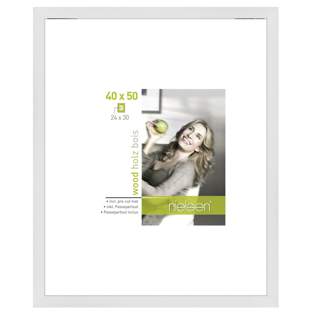Nielsen fotoramme 8988025 Apollon sølv, 40x50 cm
