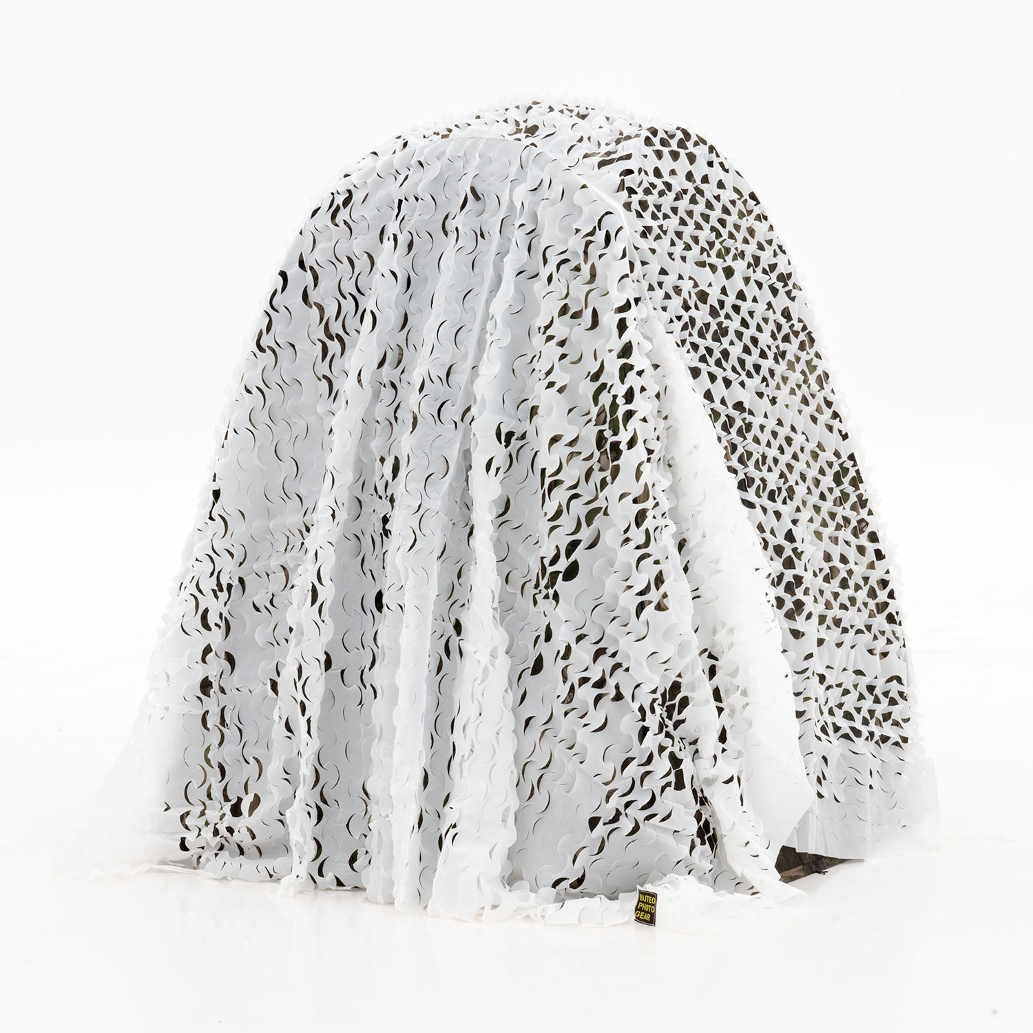 Buteo Photo Gear camouflagenet 3D Leafs Snow, 2,4 x 3 m