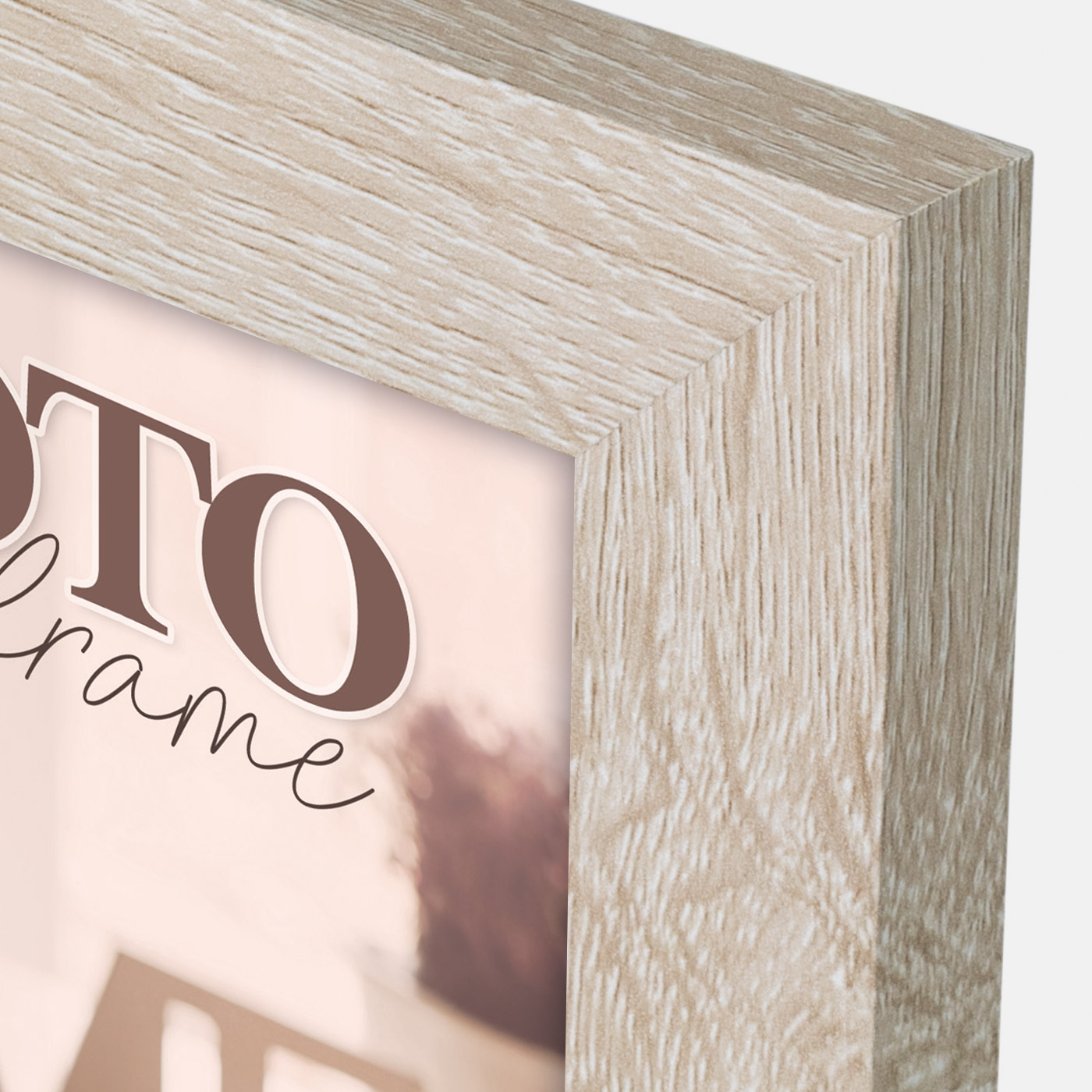 Zep fotoramme TR446C Renton C – lyst træ-look, 10x15 cm – billede 4