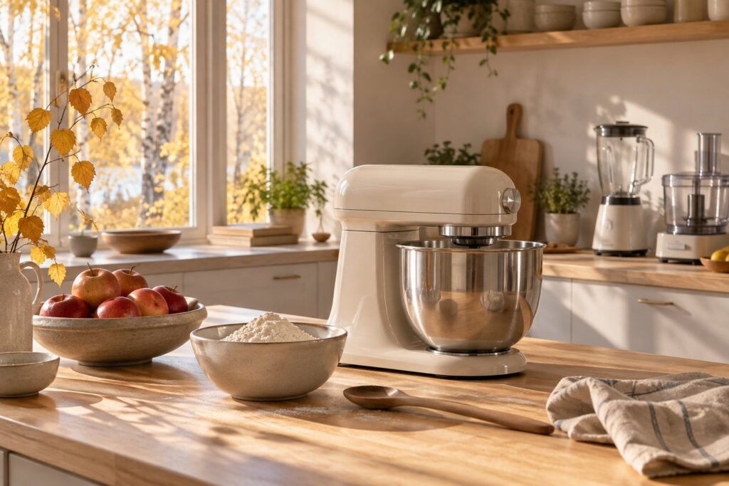 Røremaskine, foodprocessor eller blender? Sådan vælger du