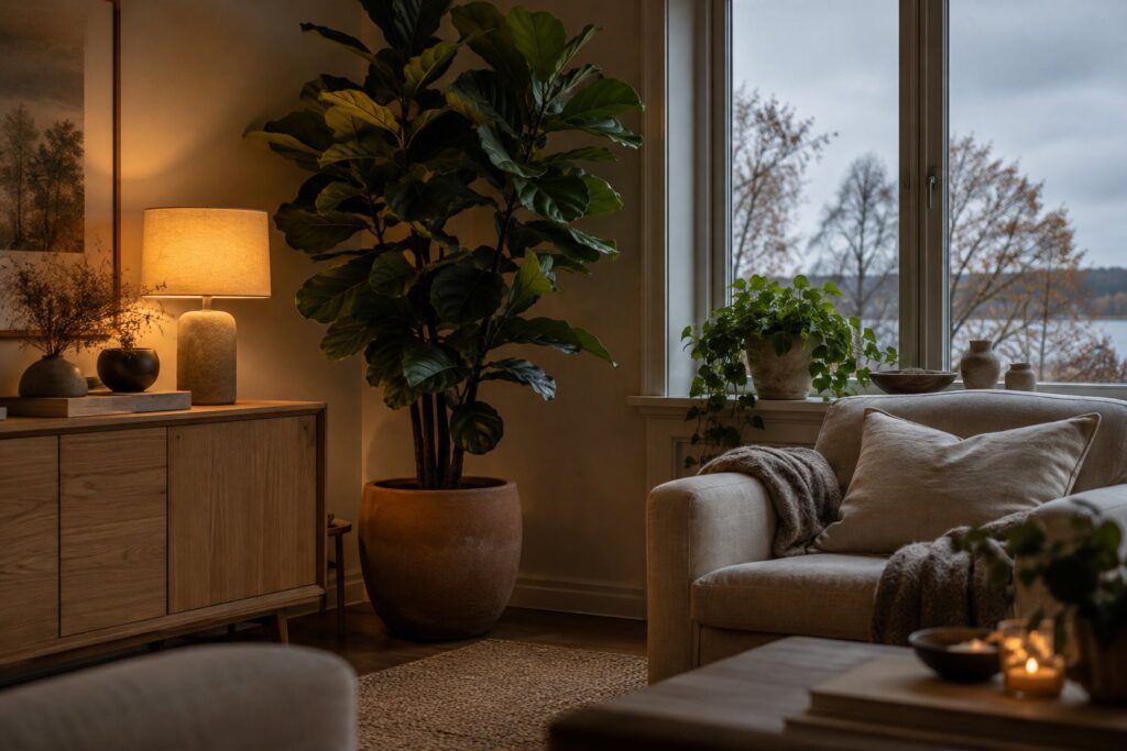 Kunstige planter: grønt der ser ægte ud hele vinteren