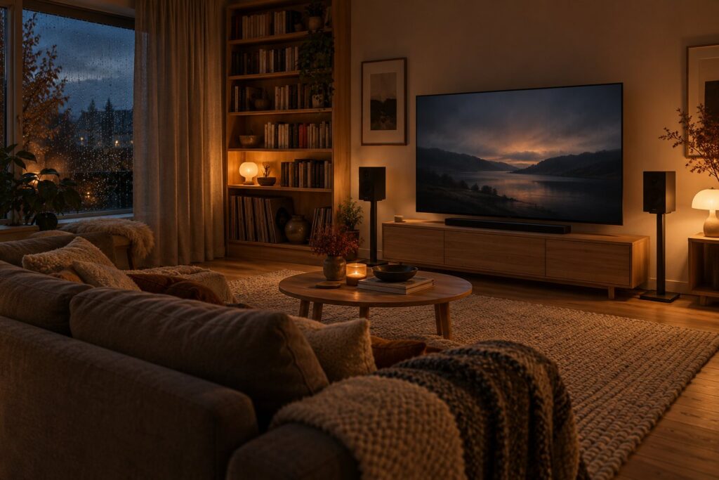 Lyd i stuen: soundbar, højttalere og placering