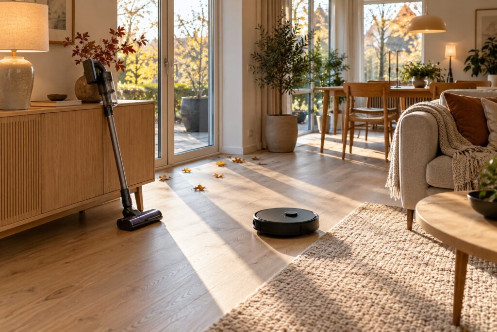 Støvsugeren: ledning, ledningsfri eller robot?